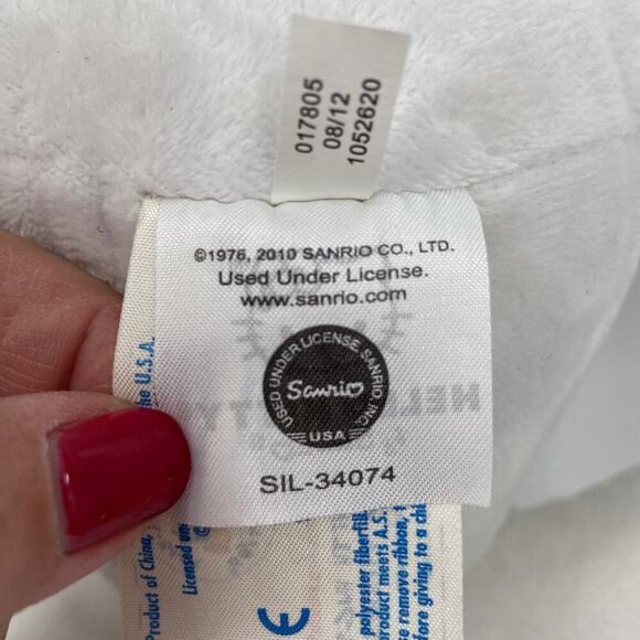 Build A Bear Hello Kitty Sanrio Plush Cat White Stuffed 19 Inch NO BOW - Picture 13 of 14